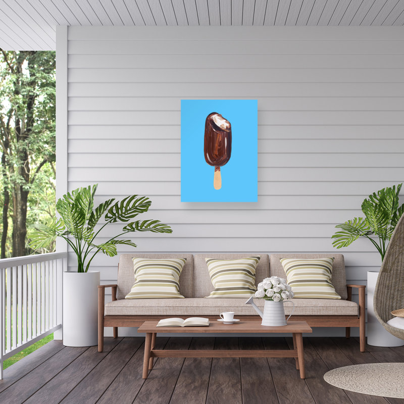 Bol sur glace bolologien sur impression sur toile, H 19 po x l 14 po