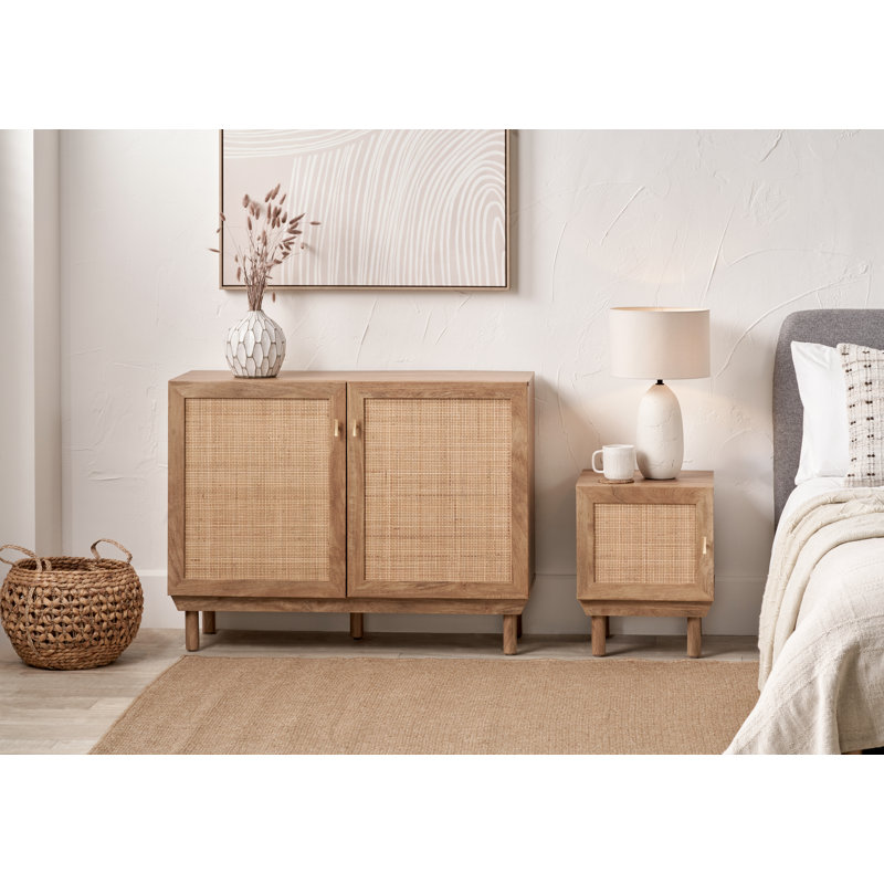 Cerelia 40cm W Bedside Table