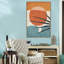 «Mid Century Shape Block», reproduction encadrée sur toile Floter-1700797670-1643430021
