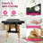 Raliny 82.7'' Rectangular Adjustable Folding Table