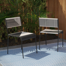 Caida Woven Outdoor Chairs 2pc Set