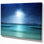 Bleu ciel sur la plage de la digue island seychelles-reproduction de photo sur toile tendue