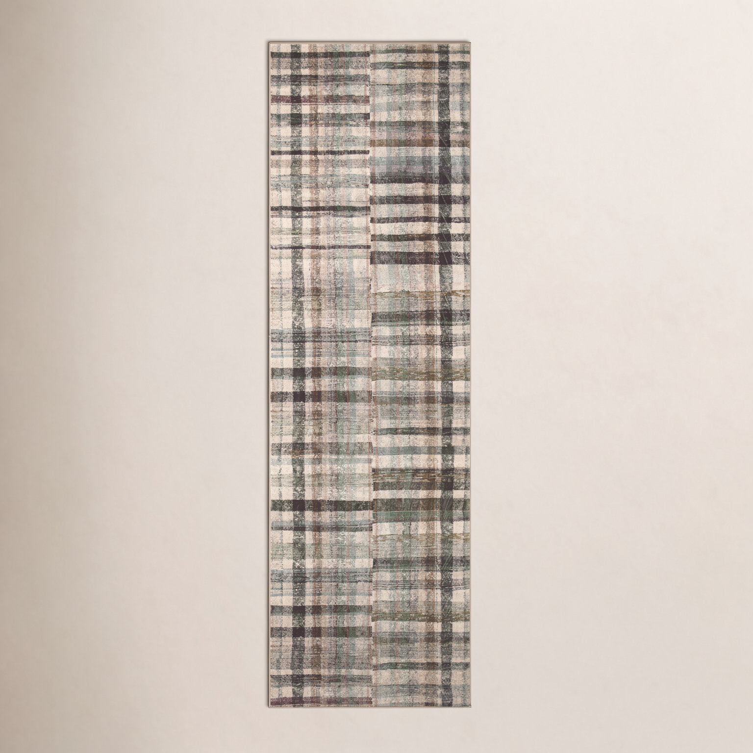 Chris Loves Julia x Loloi Humphrey Forest Beige Rug, Runner 2' x 5'