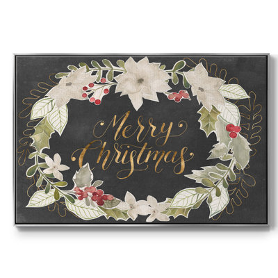 Gilded Christmas Collection A, reproduction d'art sur toile