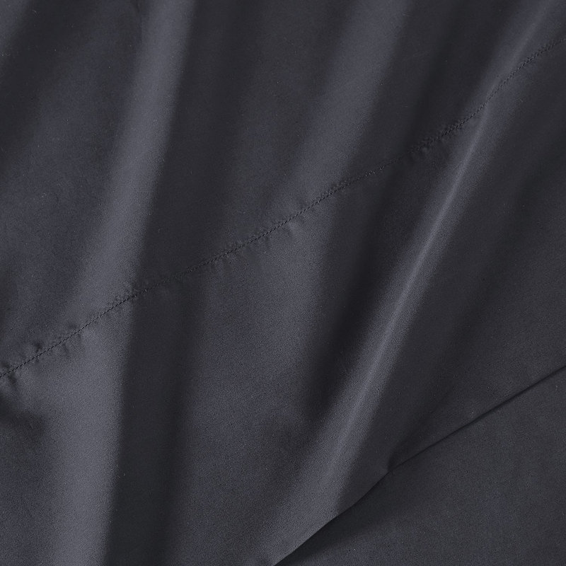 Hotel Percale Sheet Set, Black, Twin Extra Long Sheet Set with 1 Pillowcase
