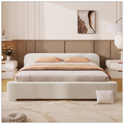 Lit tapissier Queen Cozy