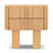 Toledo Nightstand in American White Oak