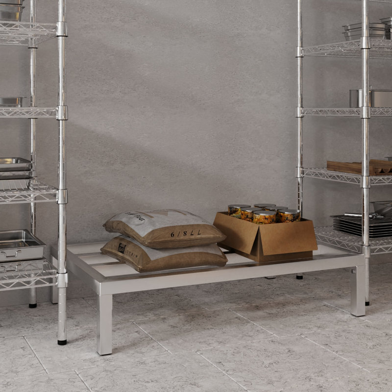 Support à fardeaux en aluminium 24 po x 36 po x 8 po Capacité de 1715 lb