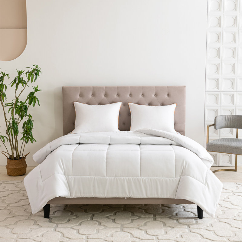 Duvet Polyester Solid Colour Duvet Cover Set, Single Duvet Cover