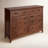 Melusina 10-drawer 60-inch Solid Wood Double Dresser-58036168