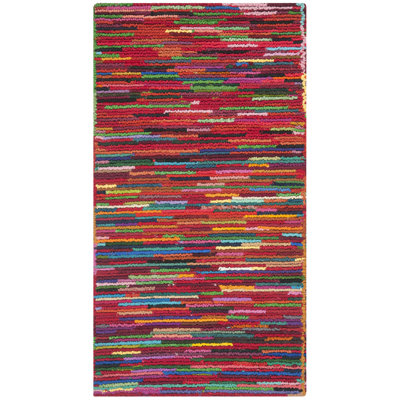 Anaheim Hand Tufted Cotton Striped Rug