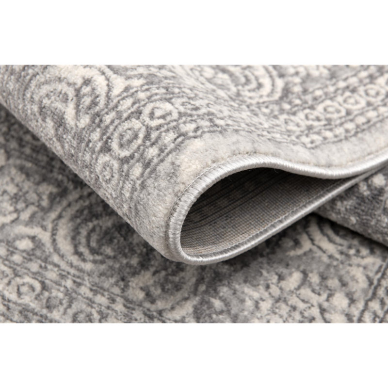 Tapis de couloir gris 2 'X 8'