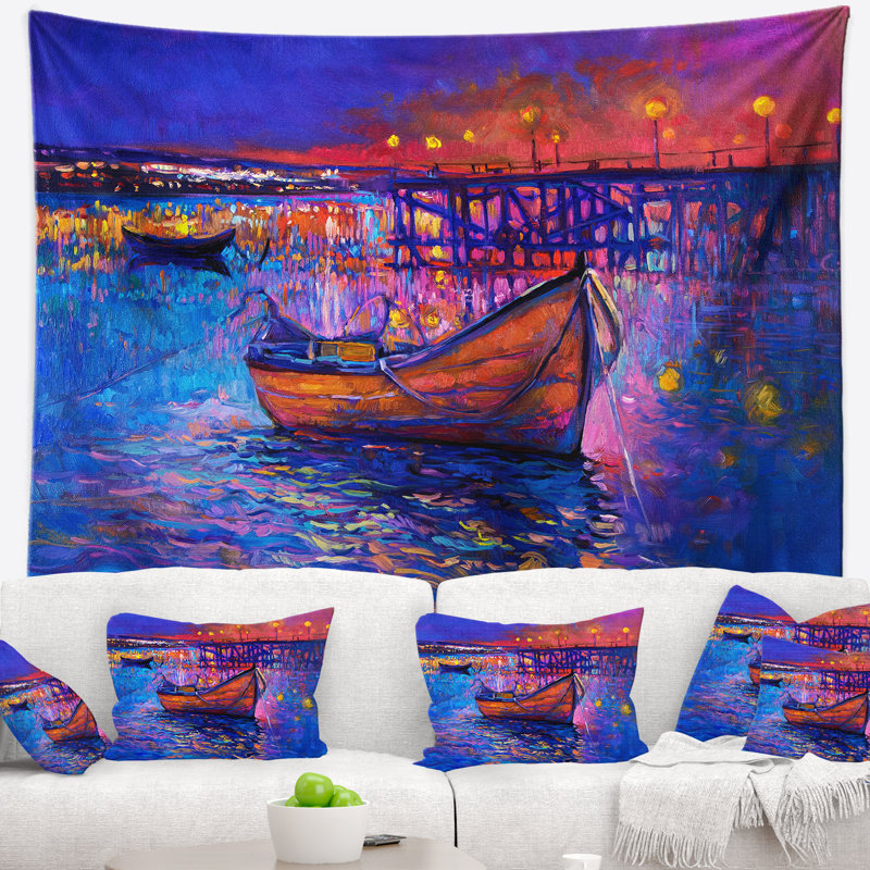 Polyester Tapestry, 50" H x 60" W