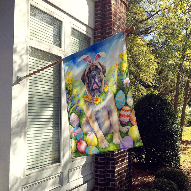 Easter Egg Hunt Double Sided 40'' H x 28'' W Polyester Easter House Flag