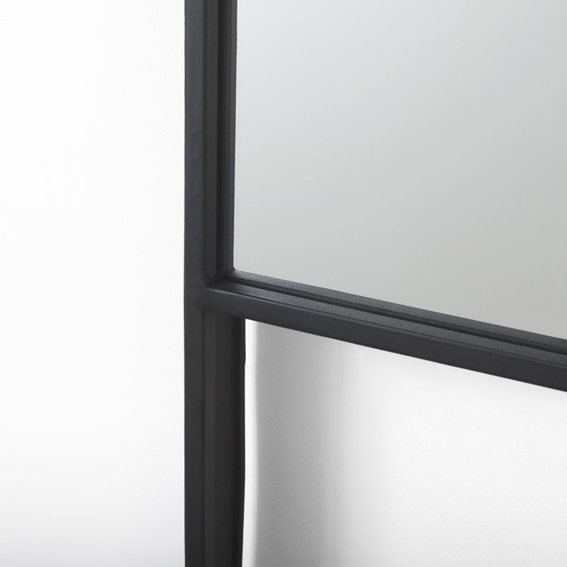 Alphonia Arch Wall Mirror with Shelves