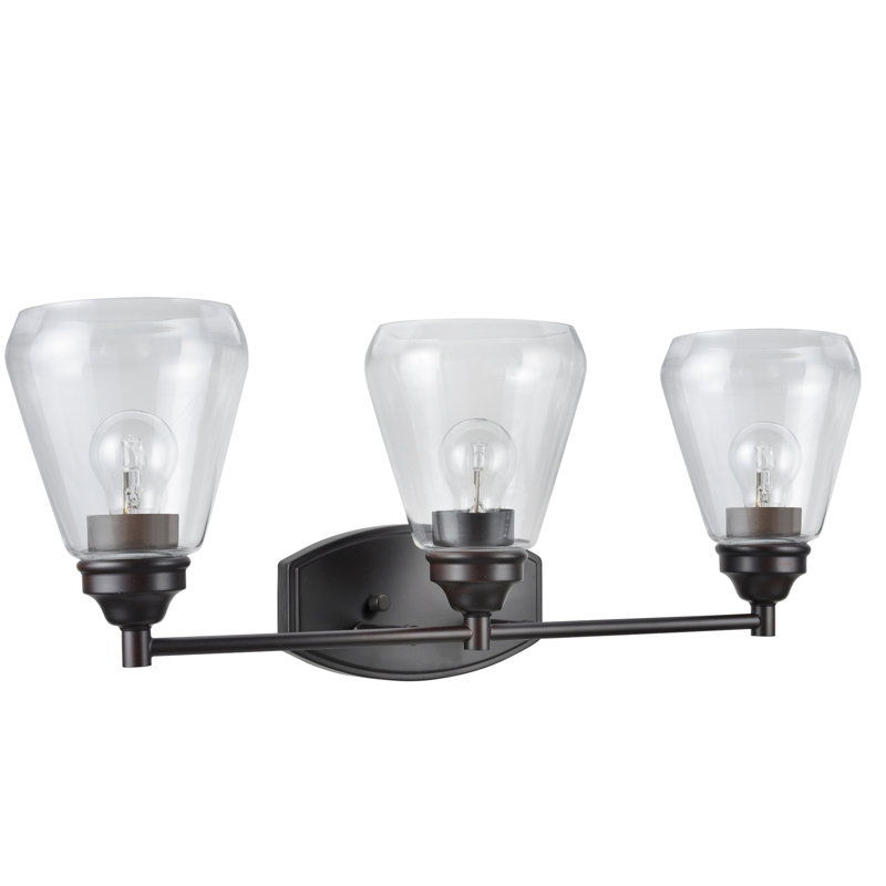 Crosstown 3 - Light Dimmable Vanity Light, Oil Rubbed Bronze