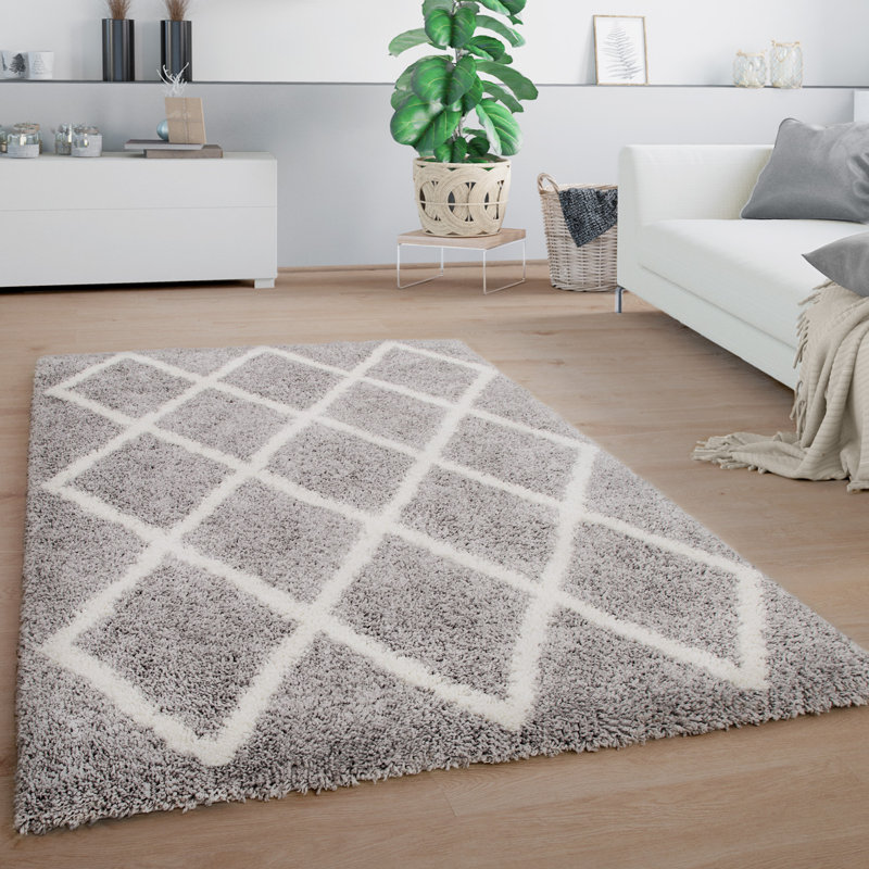 Cowes Geometric Area Rug, Rectangle 60 x 100cm