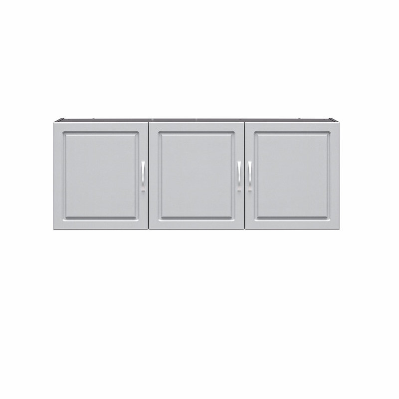 Scholl 54" Wall Cabinet, Gray