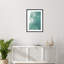 Impression sur toile encadrée «Daisey Oceano» par Shot par Clint Wood-100477687-100477688