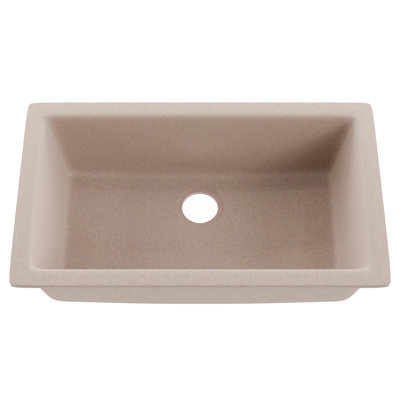 Novatto Single Bowl Granite Composite Undermount Kitchen Sink