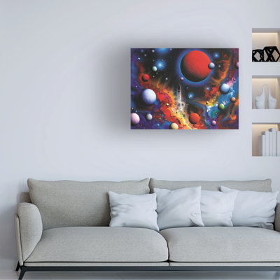 Michael David Ward Deep Space Mine Canvas Art