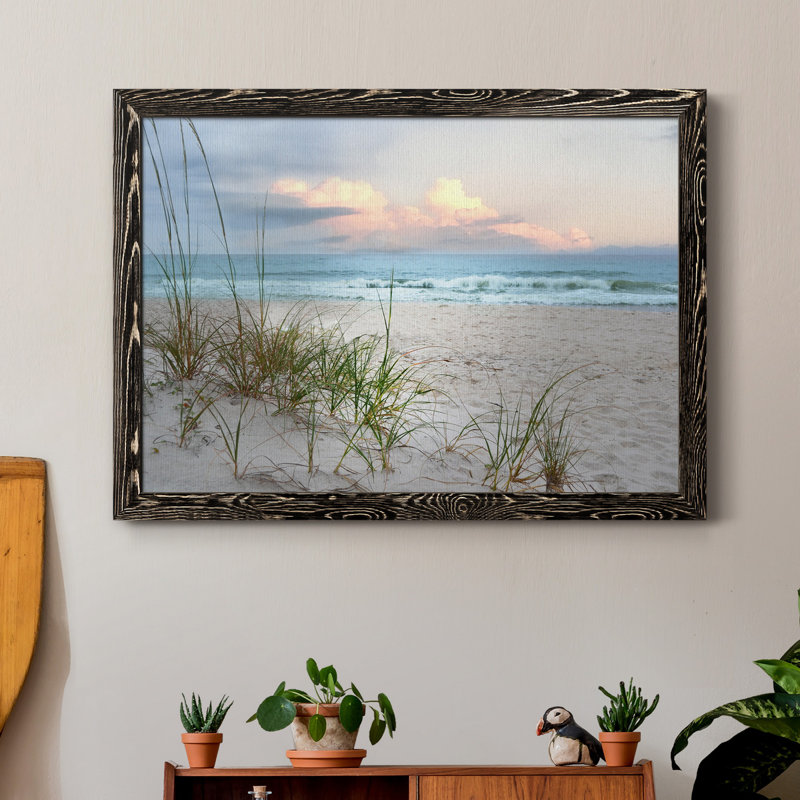 Beach Driftwood - reproduction de photo sur toile, Noir, H 31,5 po x l 23,5 po x P 1,5 po