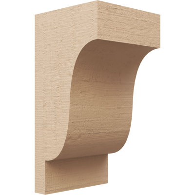 Bois de cèdre brut Newport, grain de bois TimberThane, brun clair apprêté
