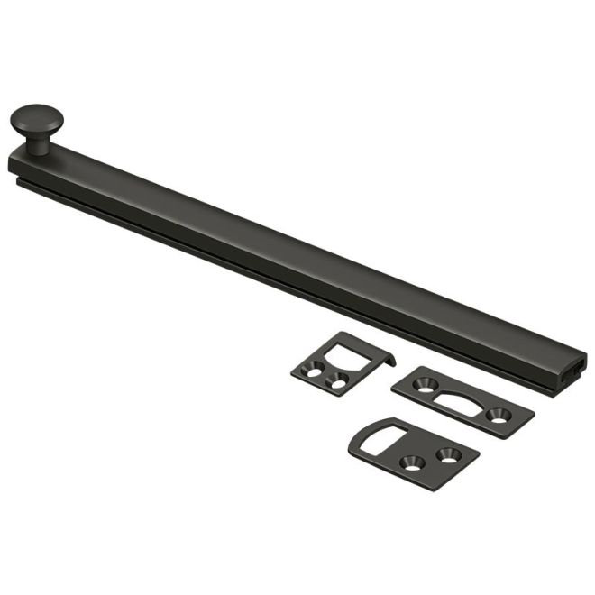 Boulon de surface 8 "Deltana 8SBCS10B, vis dissimulée, HD en bronze huilé, Bronze frotté à l'huile