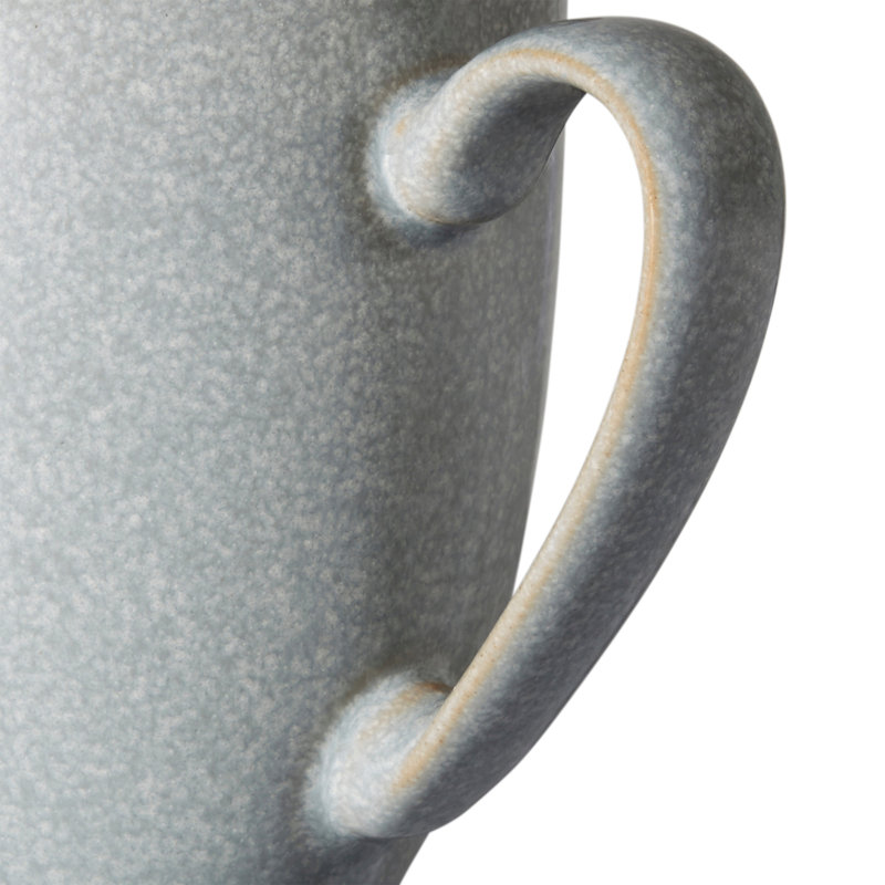 Denby Elements Mugs, Light Grey