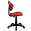  Chaise de bureau ergonomique et pivotante en tissu avec dossier et siège rembourrés-709034639