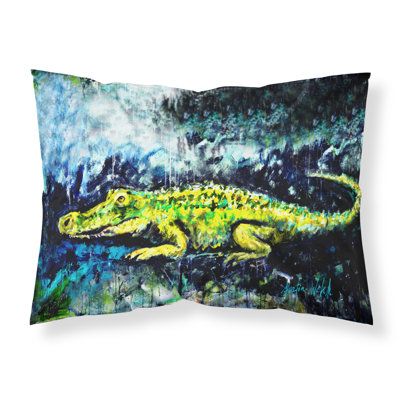 Taie d’oreiller alligator furtif
