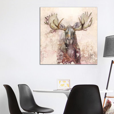 Moose - Painting on Canvas