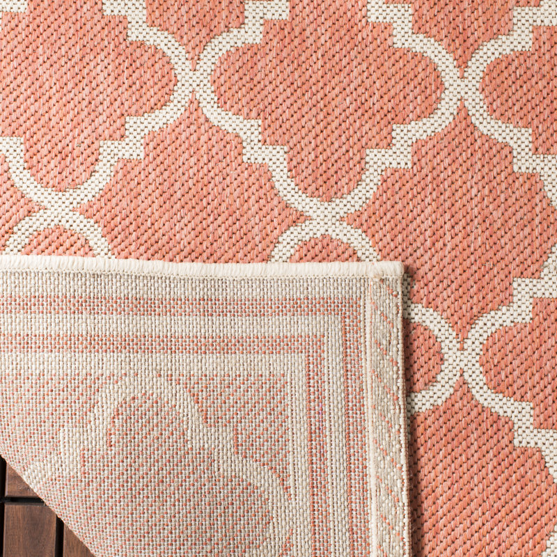 Adler Performance Geometric Indoor/Outdoor Area Rug, Rectangle 3' x 5'