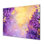 Lilas mauve dans les jardins botaniques III - Lilas, art mural en métal, reproduction métallique traditionnelle