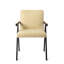 Osawatomie 47cm H Polyester Upholstered Metal Armchair in Yellow