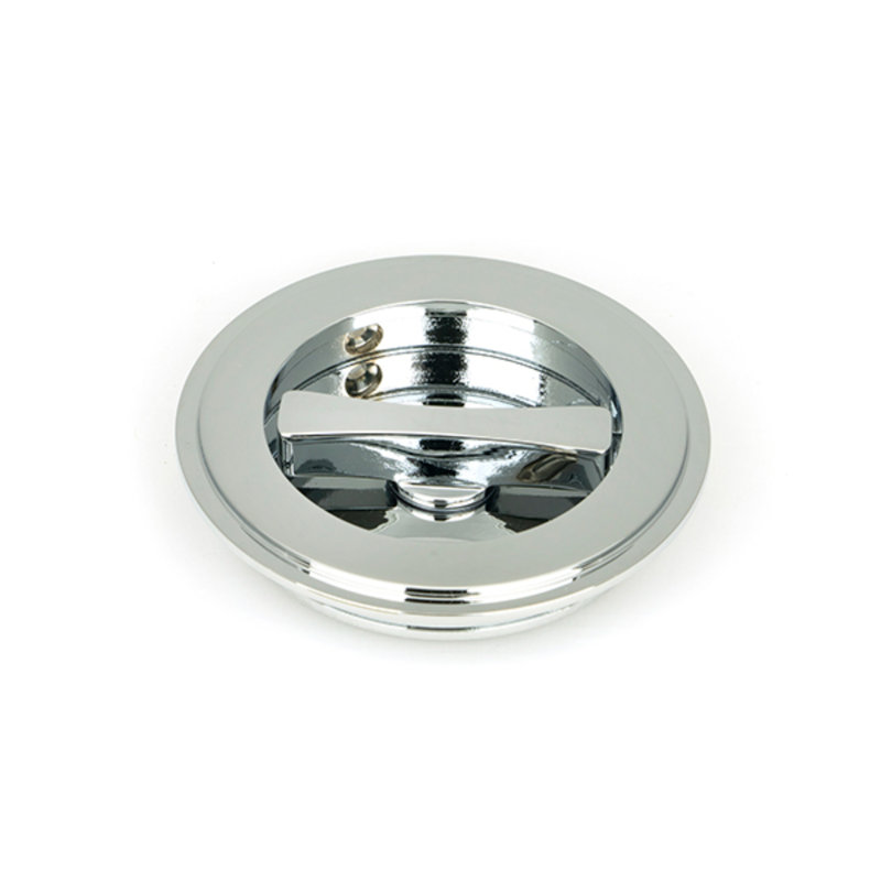 Door Accessory, 7.5cm H x 7.5cm W x 1.3cm D, Polished Chrome