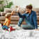 Coudery Washable Abstract Indoor Rug