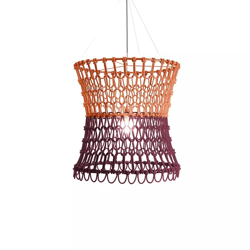 Carousel 1 - Light Pendant, Orange/Plum