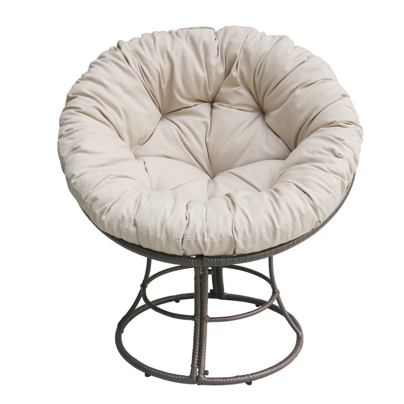 Fauteuil Papasan Shiana, Beige