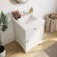 Meuble-lavabo simple 26 po avec tiroir Alburtis