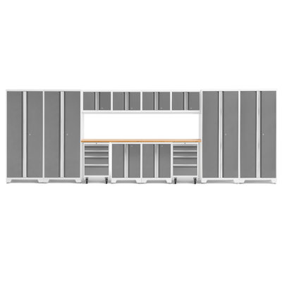 Bold Series 14 Piece Steel Garage Storage Cabinet Set