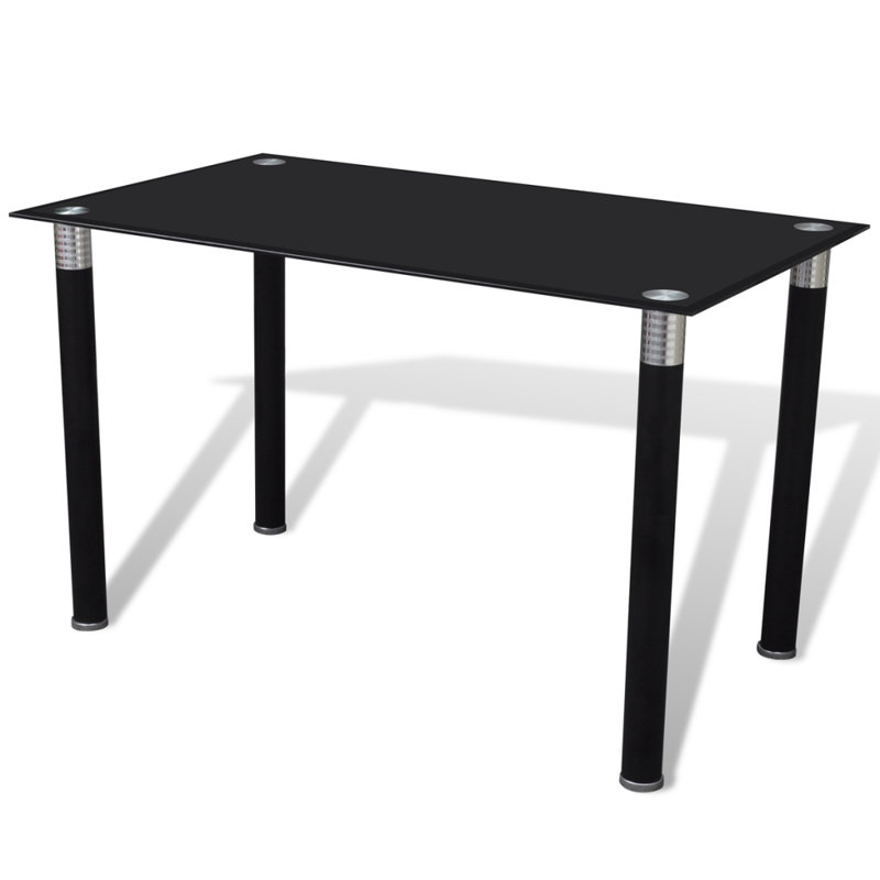 Glass Top Dining Table