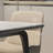 White rock plate rectangular dining table-2066555426