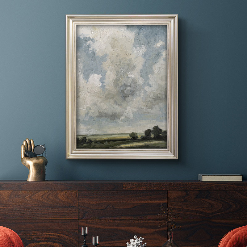 " Gathering Clouds ", 21" W x 25" H