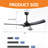 52'' Ceiling Fan With Lights And Remote Control-1679876734-1679876730