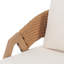 Chaise de patio avec coussins (ensemble de 2)-741899103