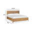 Très grande commode 2 tiroirs avec commode et miroir Portrait-773567407