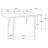 Grey And Natural Walnut 5-Piece Dining Set-74703163-74703165