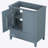 30" Bathroom Vanity without Sink, Base Only, Multi-functional Bathroom Cabinet with Doors and Drawer, Solid Frame and MDF Board-108934094-108934092