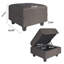 Repose-pieds de rangement en tissu Tomario-1074813933